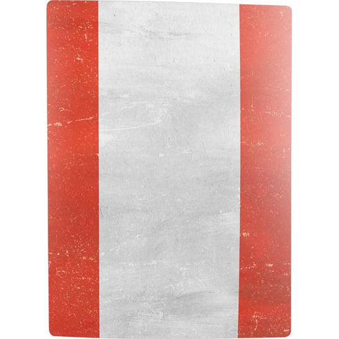 Peru Flag Distressed PS5 Digital Edition Bundle Skin